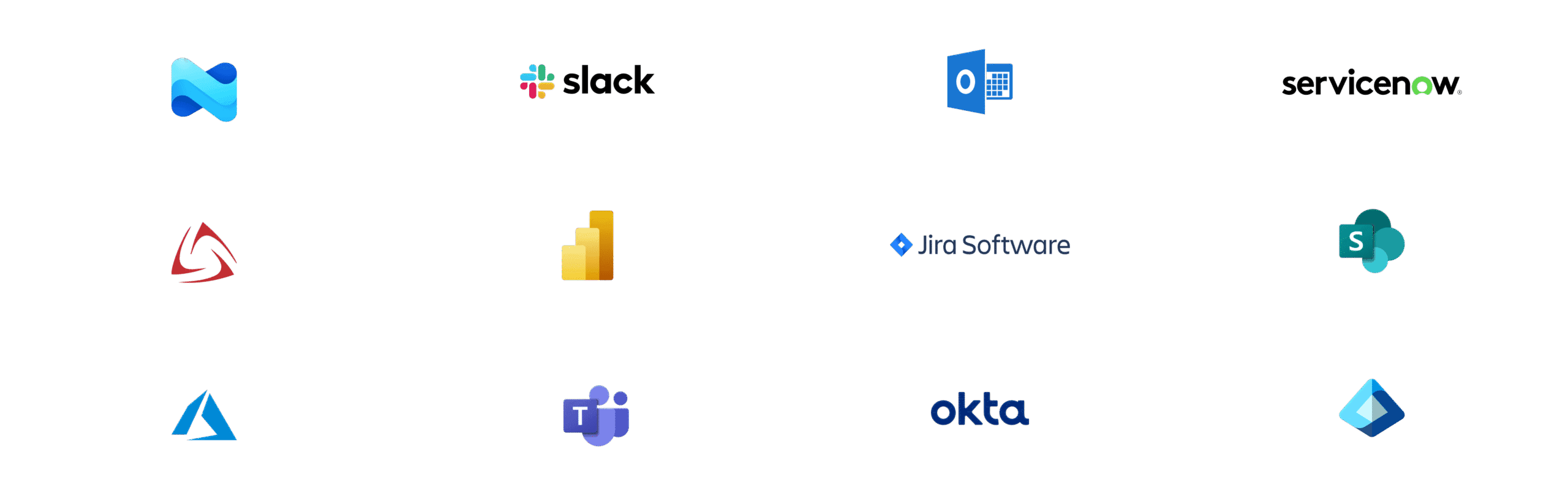 integrations logos grid