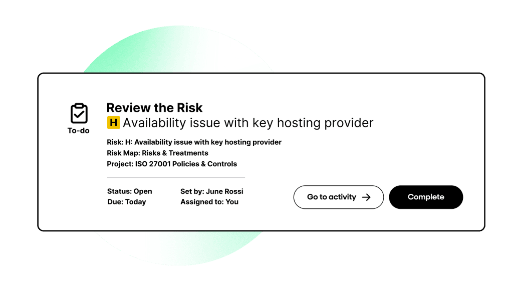 See the Risk Before it Becomes the Incident | ISMS.online