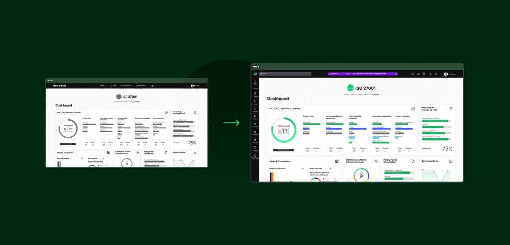 introducing a new enhanced navigation a faster, cleaner way to work in io banner