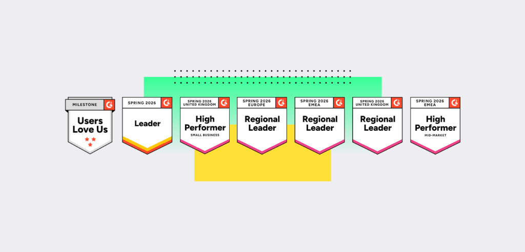 io ranked g2 grid leader in governance, risk and compliance for spring 2026 banner
