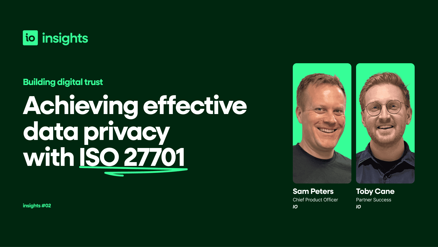 Achieving effective data privacy with ISO 27701